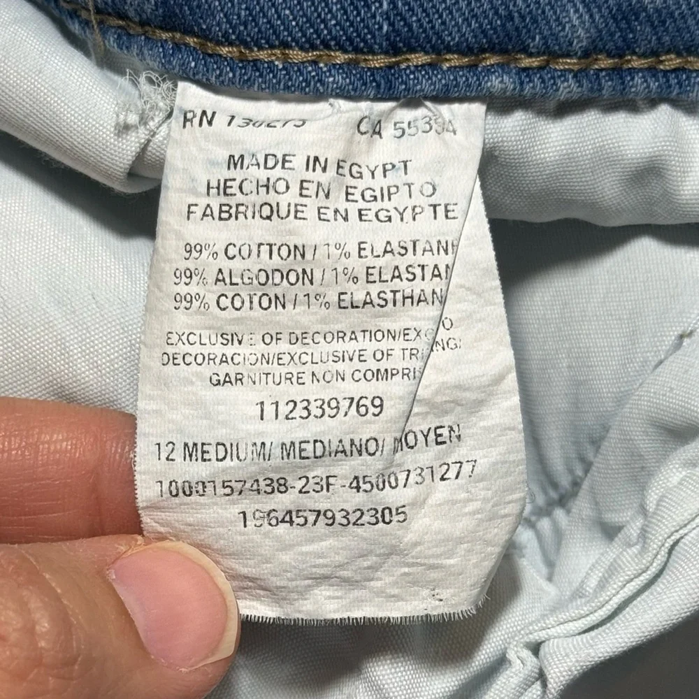 Lee Women's Legendary High Rise Trouser Jean size 12 Wide Leg - Picture 10 of 12